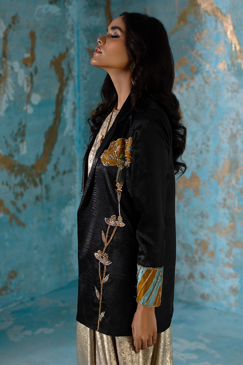 Wardha Saleem | Luxury Pret Fusion Wear | NOVA LUX - JACKET - Ladies Clothes 