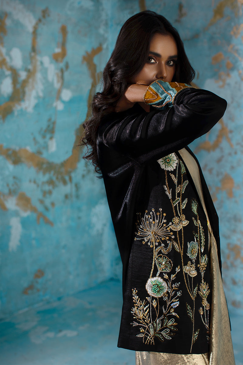 Wardha Saleem | Luxury Pret Fusion Wear | NOVA LUX - JACKET - Ladies Clothes 