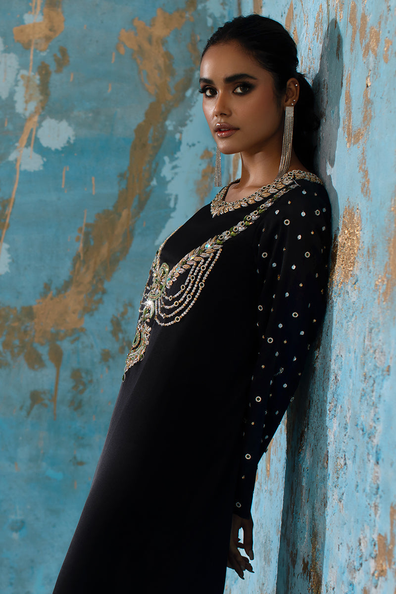 Wardha Saleem | Luxury Pret Fusion Wear | BELLE - KAFTAN - Ladies Clothes 