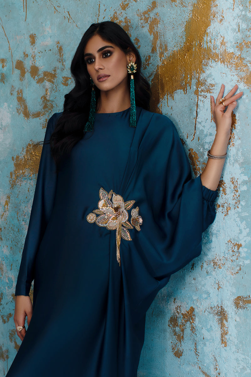 Wardha Saleem | Luxury Pret Fusion Wear | AVA - KAFTAN - Ladies Clothes 