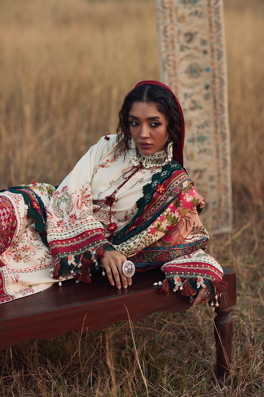 IREM-SRW25-05 – authentic Pakistani dress from the Winter Khaddar 25 collection for women in the UK