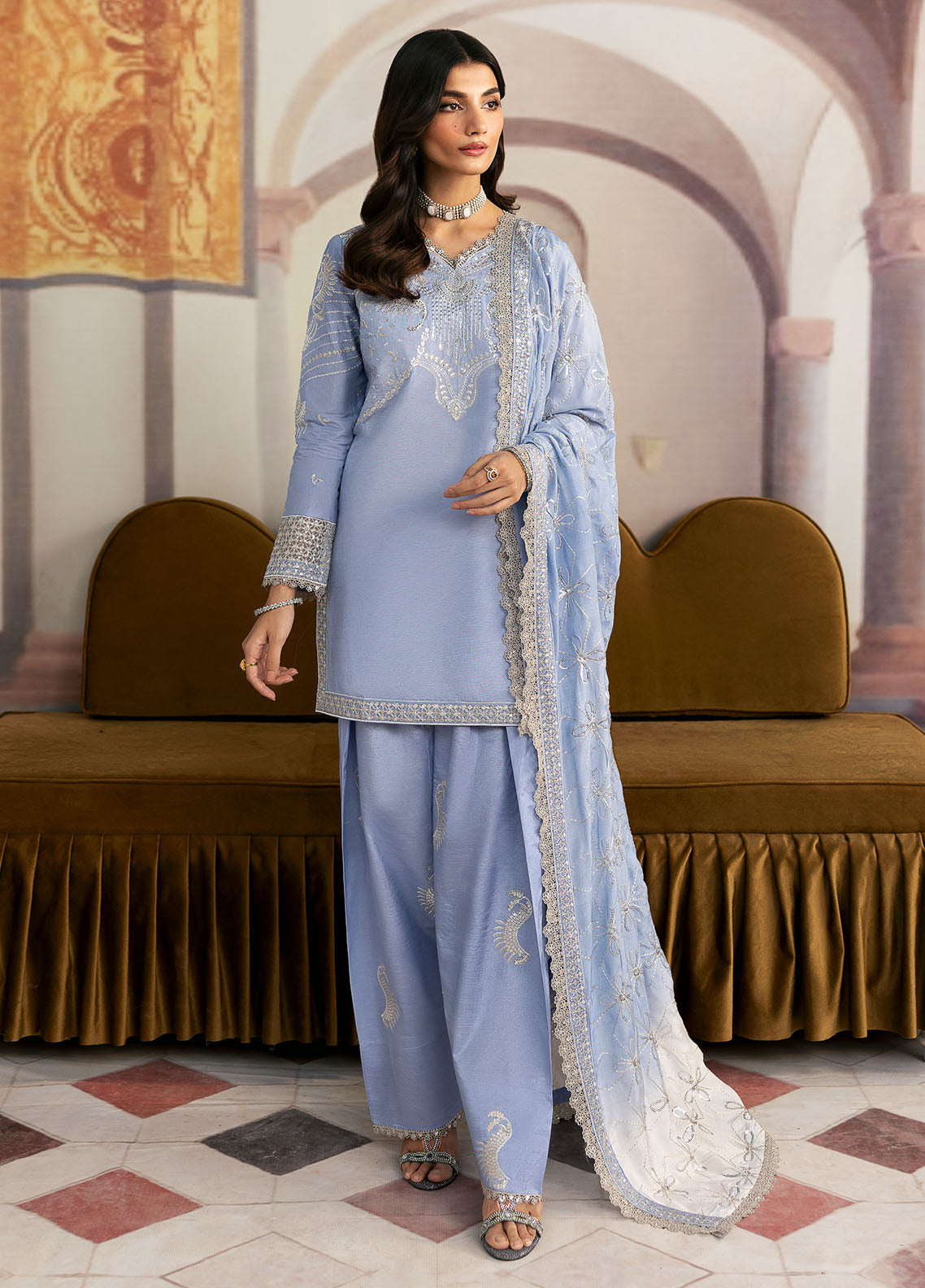 Sahane | There She Glows  | TSG-05 Abyss - Ladies Clothes - Maria Faisal