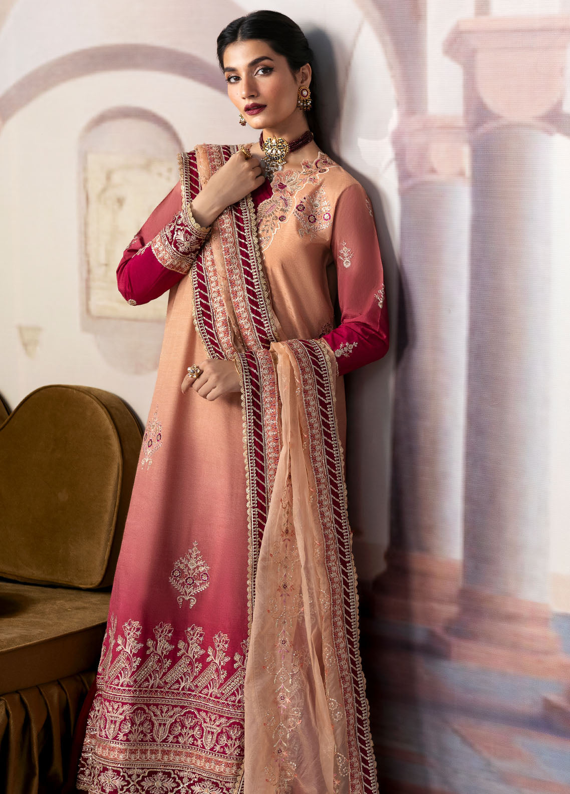 Sahane | There She Glows  | TSG-08 Ember - Ladies Clothes - Maria Faisal