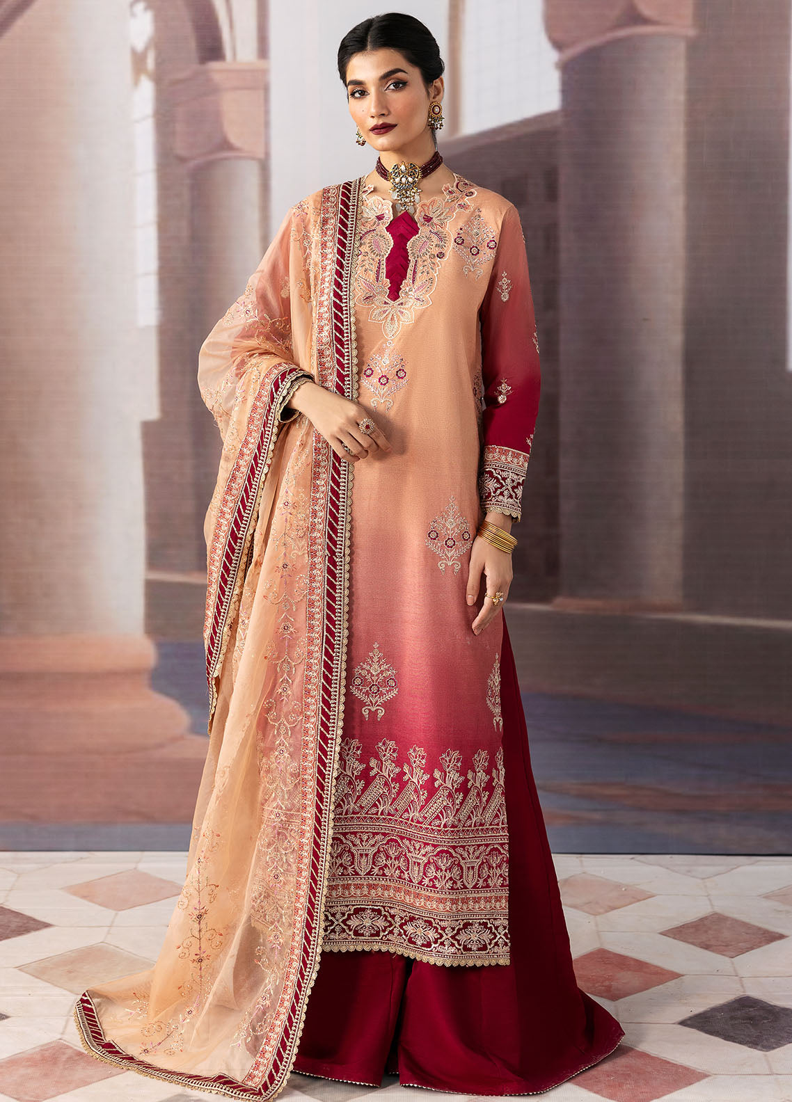 Sahane | There She Glows  | TSG-08 Ember - Ladies Clothes - Maria Faisal