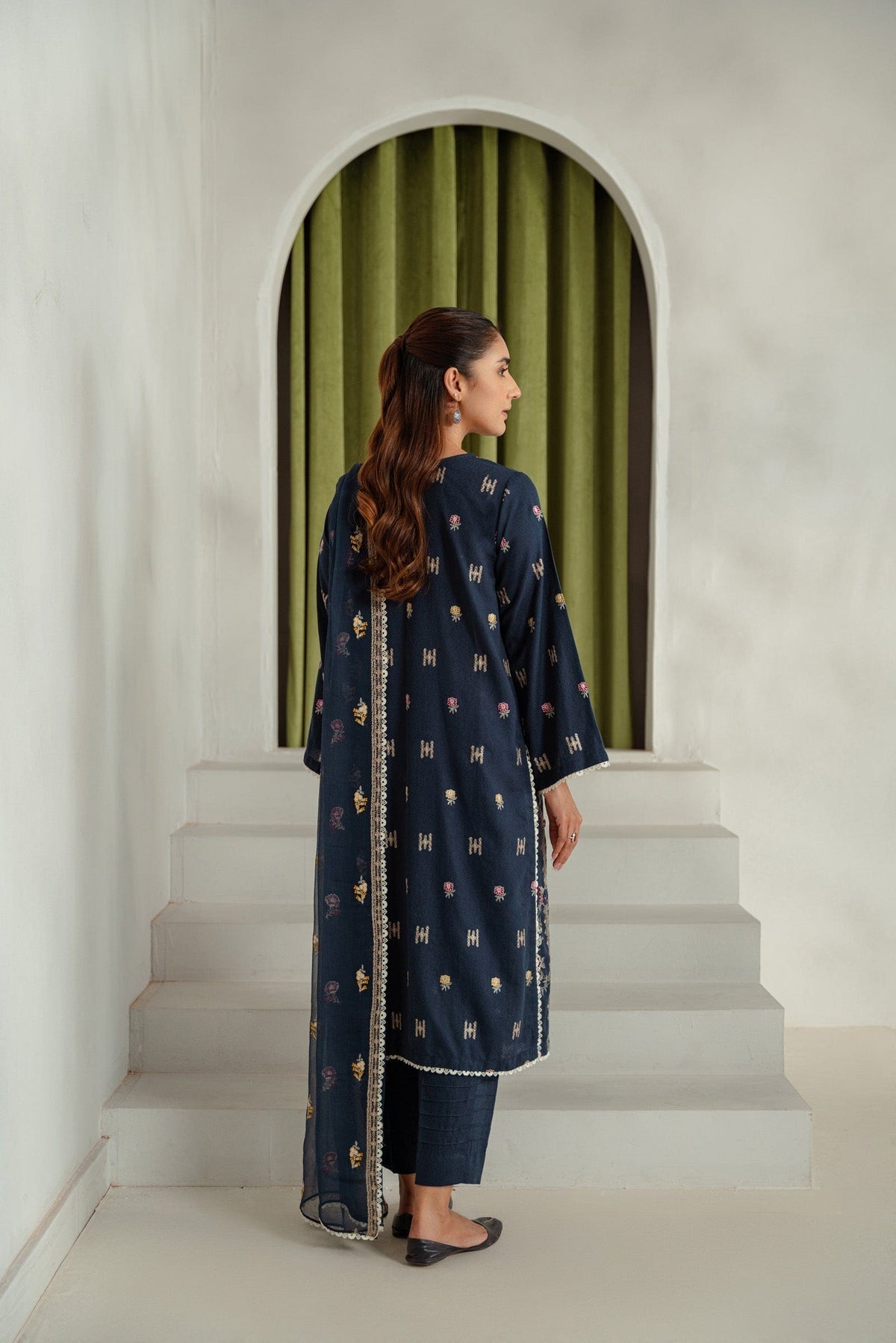 Taana Baana | Manzil Winter |  M3404B - Ladies Clothes - Maria Faisal