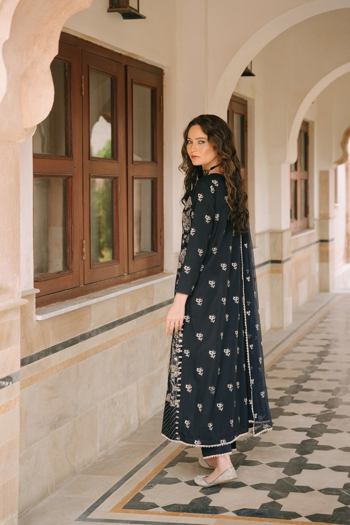 Taana Baana | Manzil Winter |  C3412B - Ladies Clothes - Maria Faisal