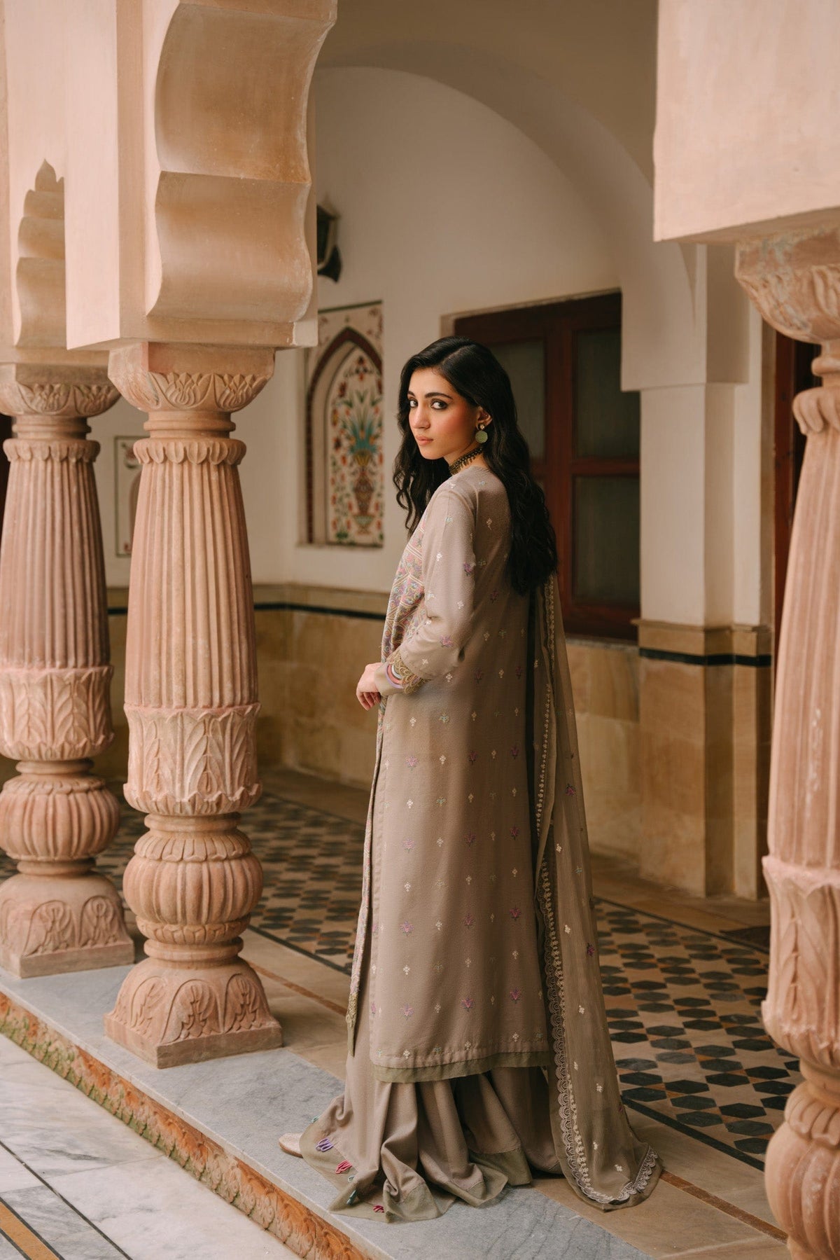 Taana Baana | Manzil Winter |  B3400B - Ladies Clothes - Maria Faisal