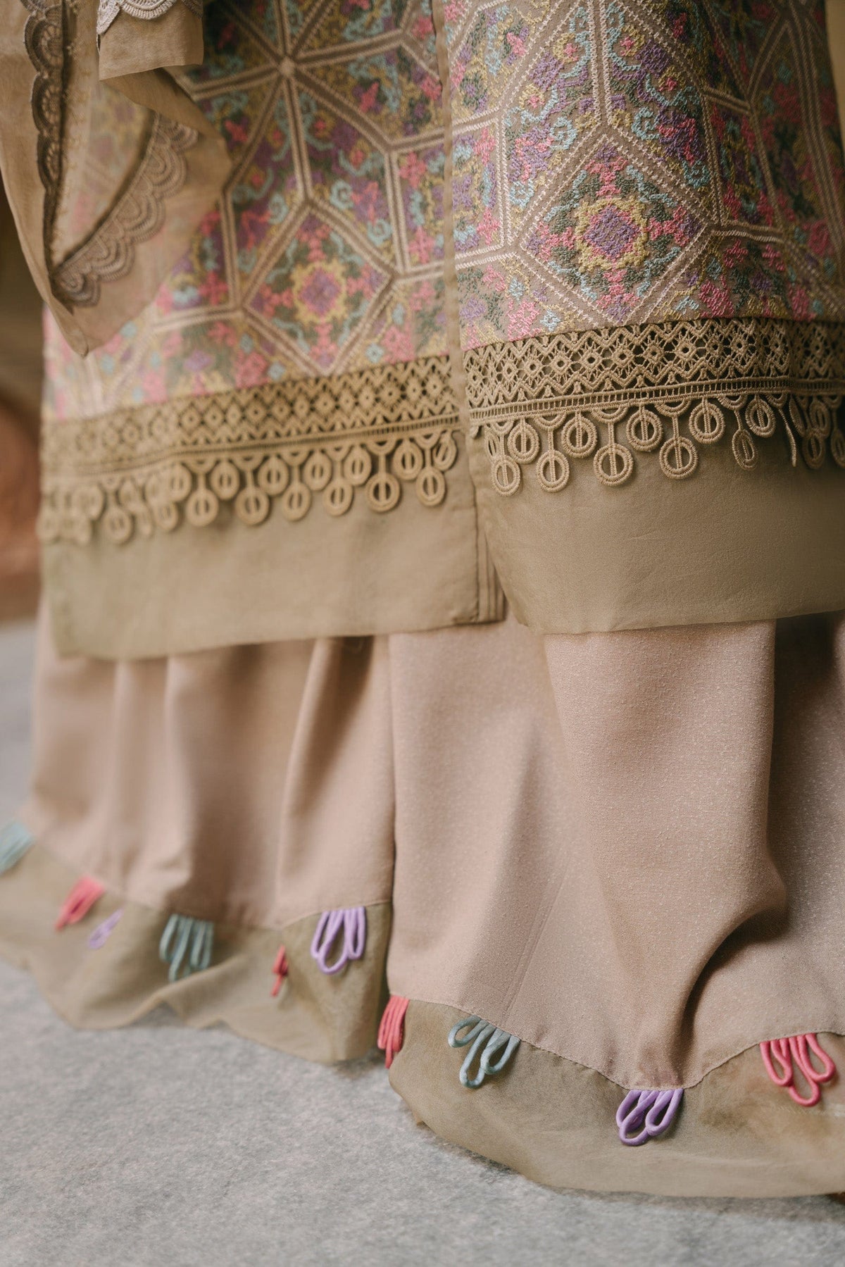 Taana Baana | Manzil Winter |  B3400B - Ladies Clothes - Maria Faisal