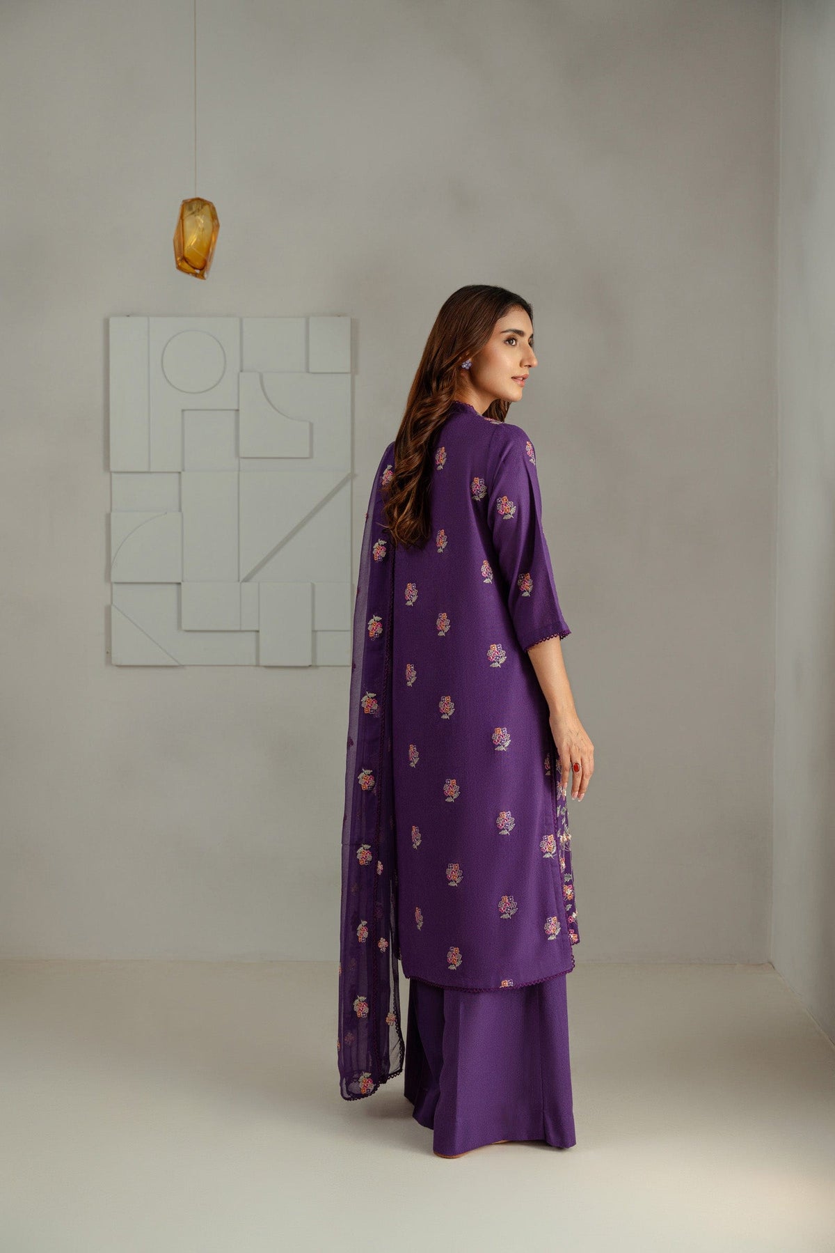 Taana Baana | Manzil Winter |  M3405B - Ladies Clothes - Maria Faisal