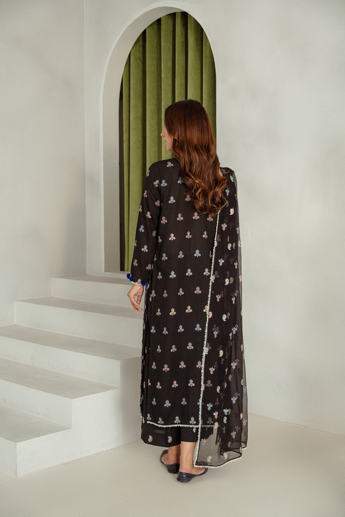 Taana Baana | Manzil Winter |  S3395B - Ladies Clothes - Maria Faisal
