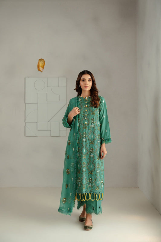 Taana Baana | Manzil Winter |  M3406B - Ladies Clothes - Maria Faisal