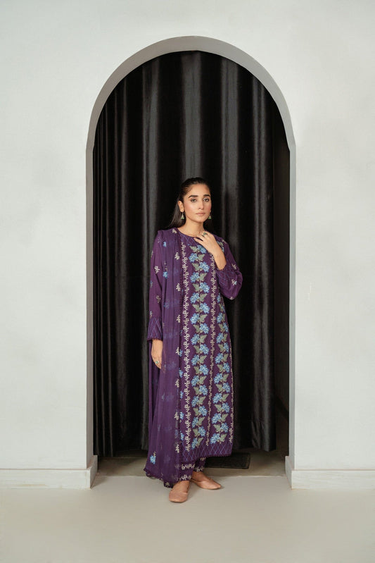 Taana Baana | Manzil Winter |  C3409A - Ladies Clothes - Maria Faisal