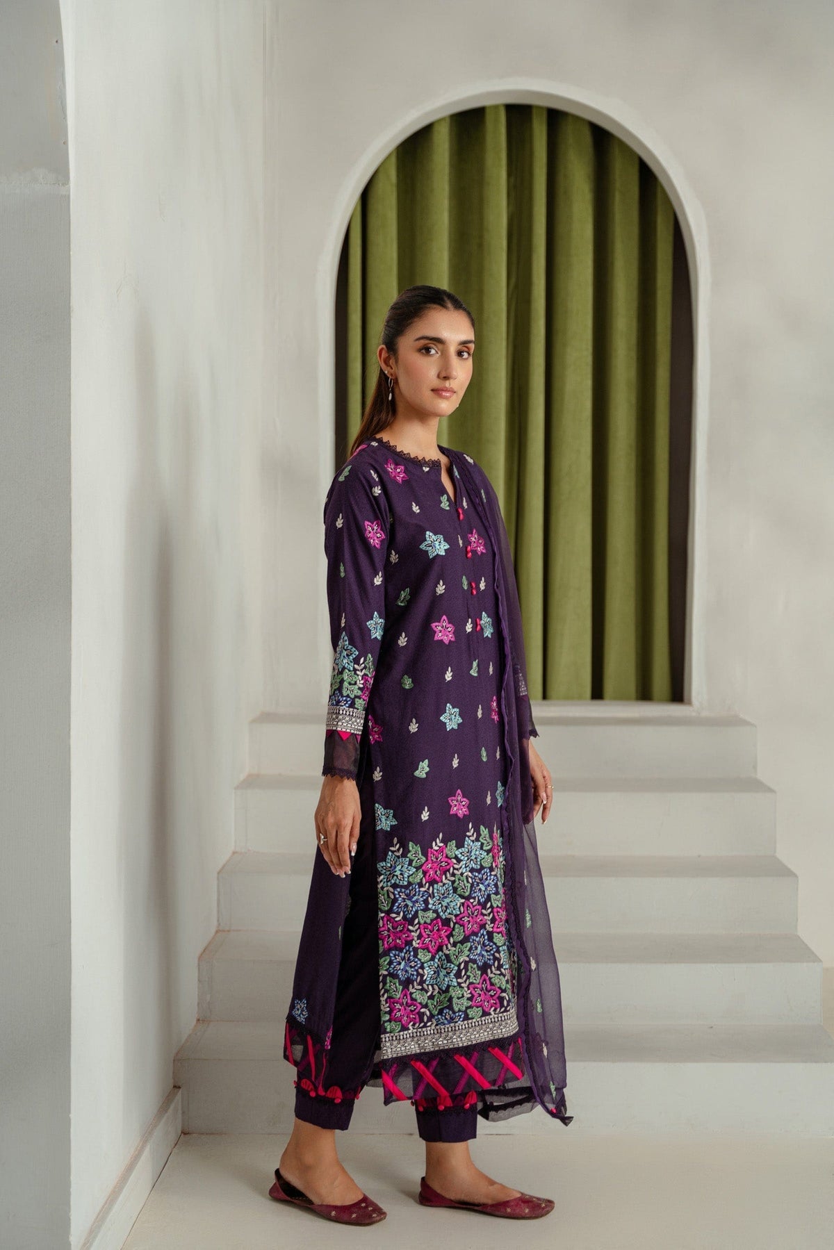 Taana Baana | Manzil Winter |  C3408B - Ladies Clothes - Maria Faisal
