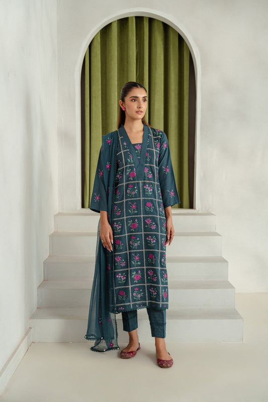 Taana Baana | Manzil Winter |  B3396 - Ladies Clothes - Maria Faisal