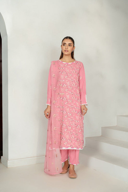Taana Baana | Manzil Winter | M3405A - Ladies Clothes - Maria Faisal