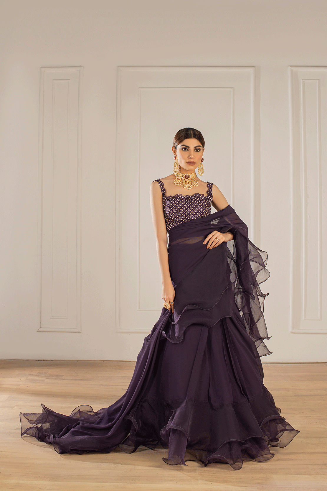 Leon | Leon Luxe Collection | SAREE - Maria Faisal