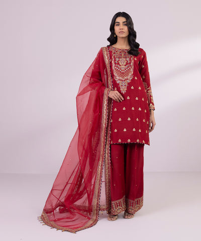 Sapphire | Eid Collection | S31 - Designer Dress with Intricate embroidery and embellishments. Shop elegent wedding dress at Maria Faisal.