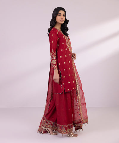 Sapphire | Eid Collection | S31 - Designer Dress with Intricate embroidery and embellishments. Shop elegent wedding dress at Maria Faisal.