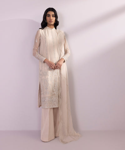 Sapphire | Eid Collection | S21 - Designer Dress with Intricate embroidery and embellishments. Shop elegent wedding dress at Maria Faisal.