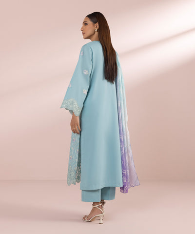 Sapphire | Eid Collection | S69 - Designer Dress with Intricate embroidery and embellishments. Shop elegent wedding dress at Maria Faisal.
