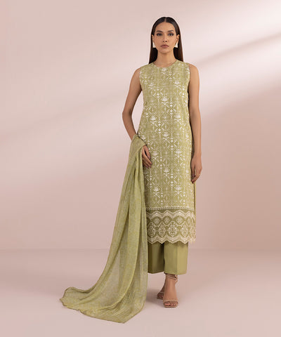 Sapphire | Eid Collection | S41 - Designer Dress with Intricate embroidery and embellishments. Shop elegent wedding dress at Maria Faisal.