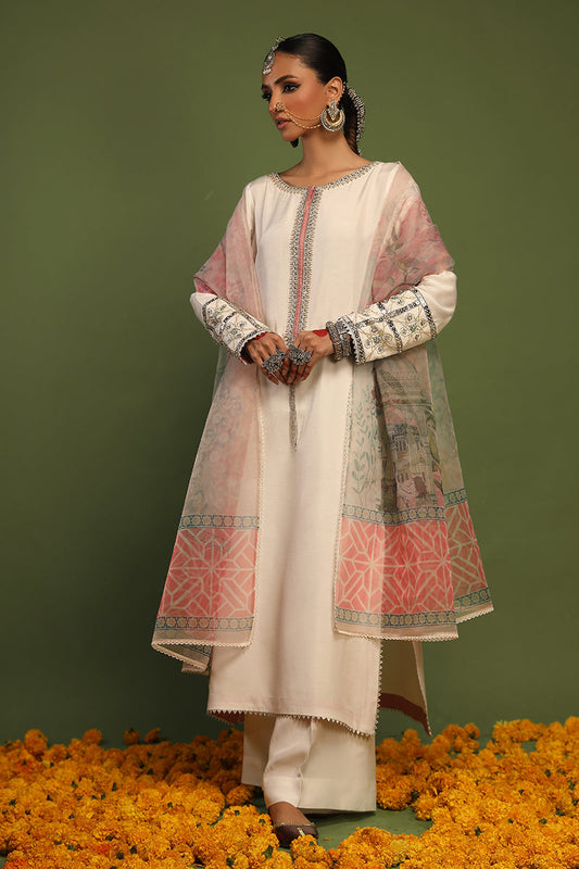 Wardha Saleem | Luxury Pret Traditional Wear | AKS - SHIRT WITH PANTS (2 PC) - Ladies Clothes 
