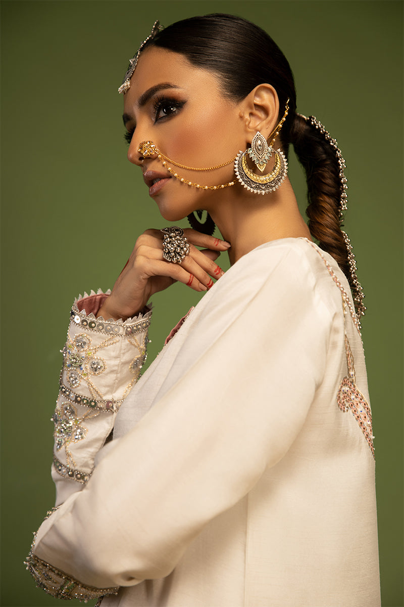 Wardha Saleem | Luxury Pret Traditional Wear | AKS - SHIRT WITH PANTS (2 PC) - Ladies Clothes 