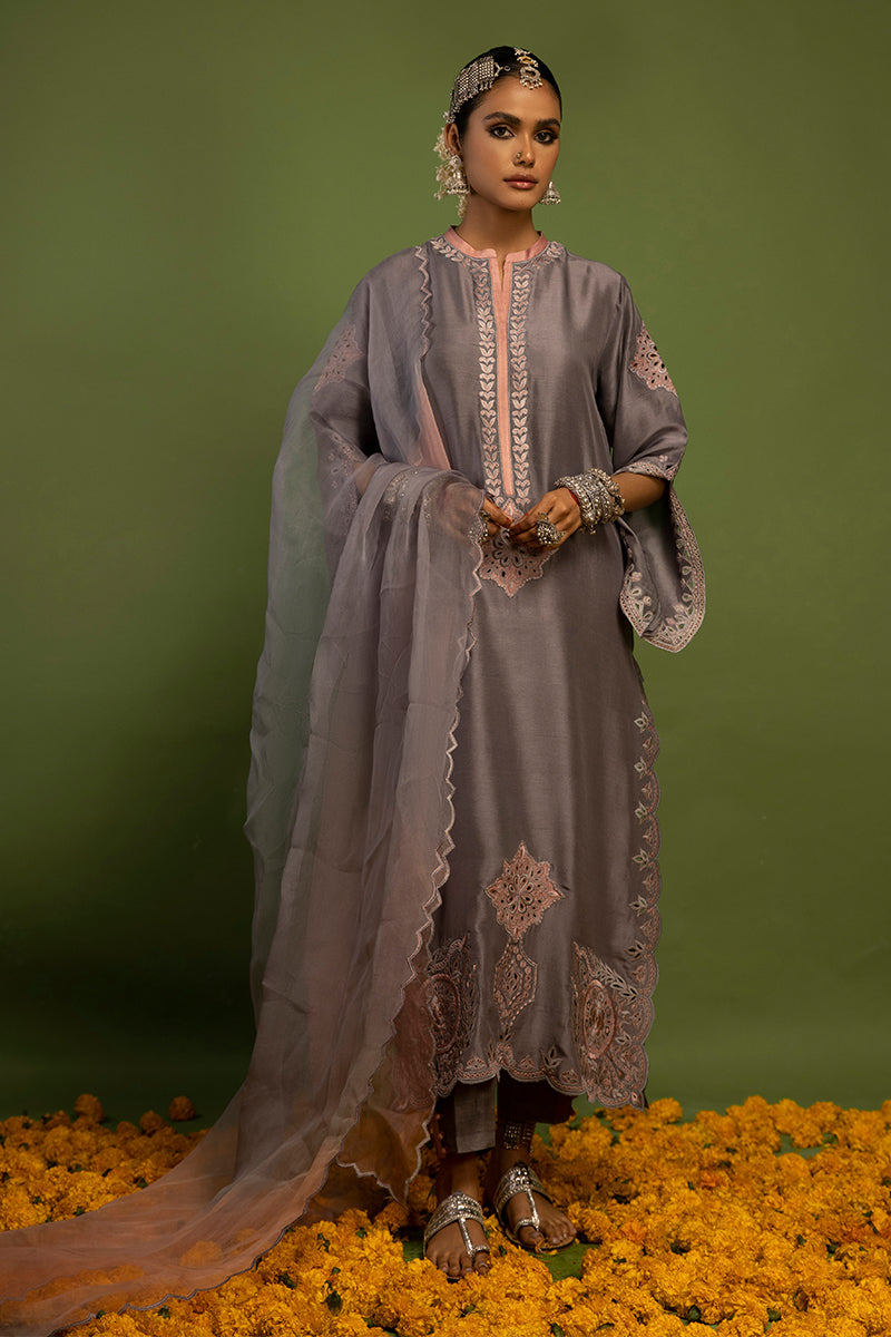 Wardha Saleem | Luxury Pret Traditional Wear | SUROOR - PURE SILK (2 PC) - Ladies Clothes 