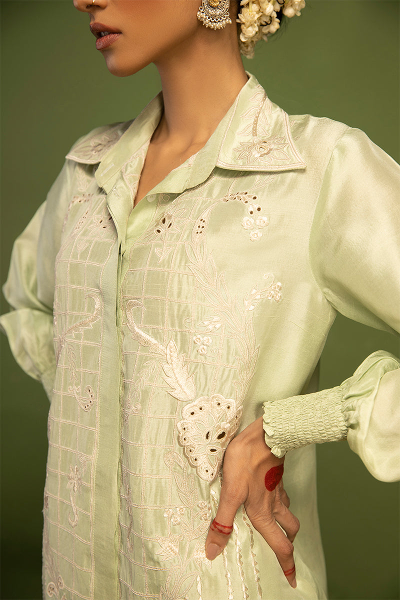 Wardha Saleem | Luxury Pret Traditional Wear | QALB - PURE SILK (2 PC) - Ladies Clothes 