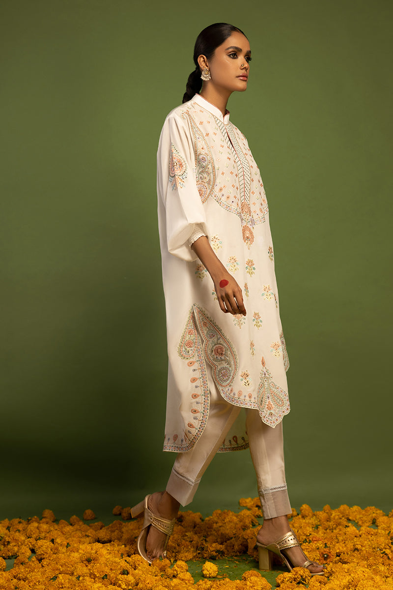 Wardha Saleem | Luxury Pret Traditional Wear | AKS-PURE SILK (2 PC) - Ladies Clothes 