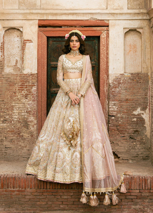 MNR | Zarlish Festive 25 | Wajeha in Kohinoor - Formal Dress - available at Maria Faisal in UK and USA.