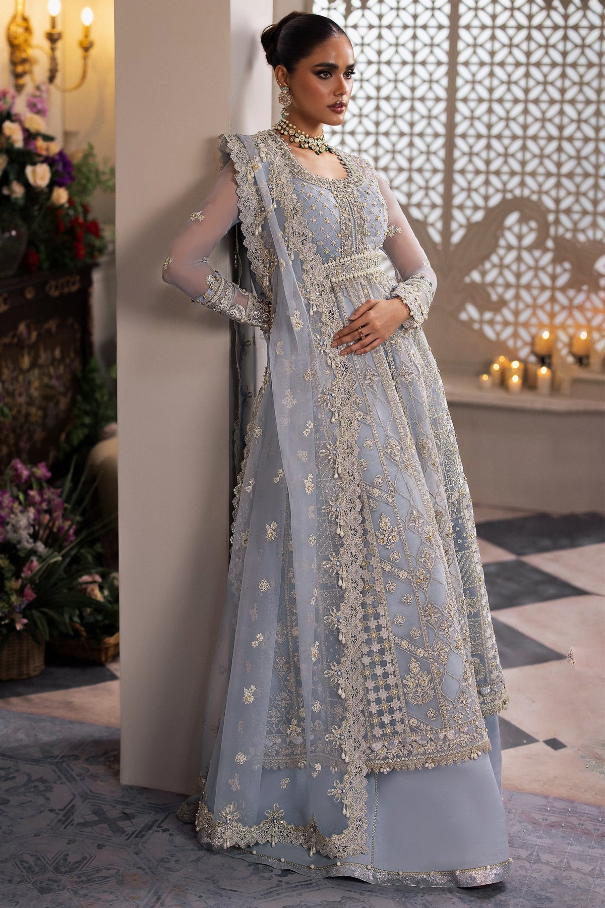 Zaha | Gossamer Formals 24 | SOFINA (ZC24-01) - Wedding Dress - Maria Faisal