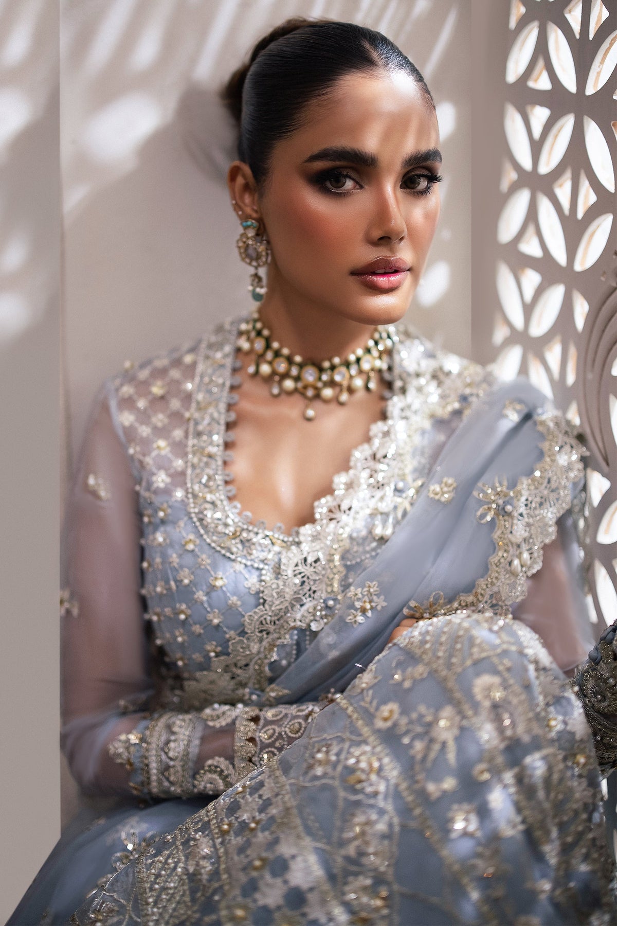 Zaha | Gossamer Formals 24 | SOFINA (ZC24-01) - Wedding Dress - Maria Faisal