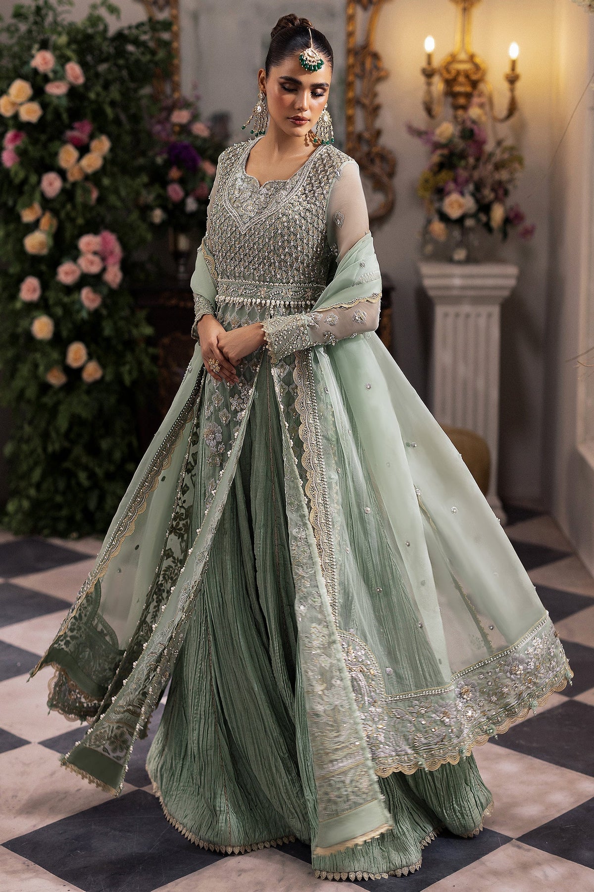 Zaha | Gossamer Formals 24 | SERAPHINA (ZC24-03) - Wedding Dress - Maria Faisal