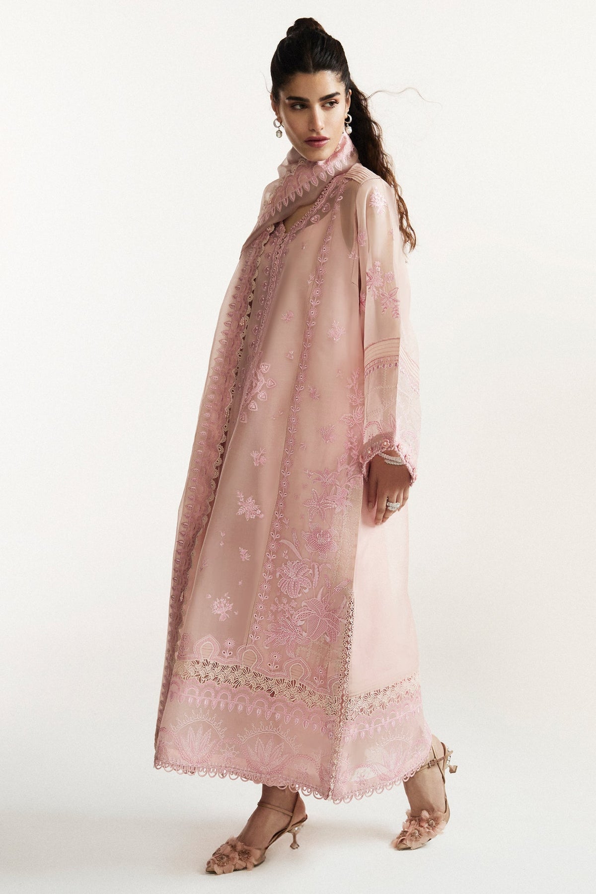 Elan | Vital Ornee | ROSEA (EV-21354) - Formal Dress - available at Maria Faisal in UK and USA.