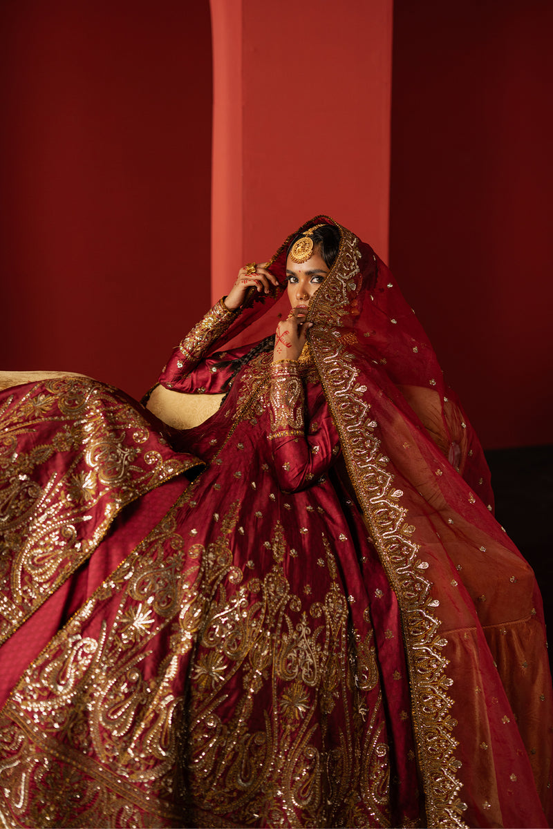 Bahaar – authentic Pakistani dress from the Divani Silk 25 collection for women in the UK