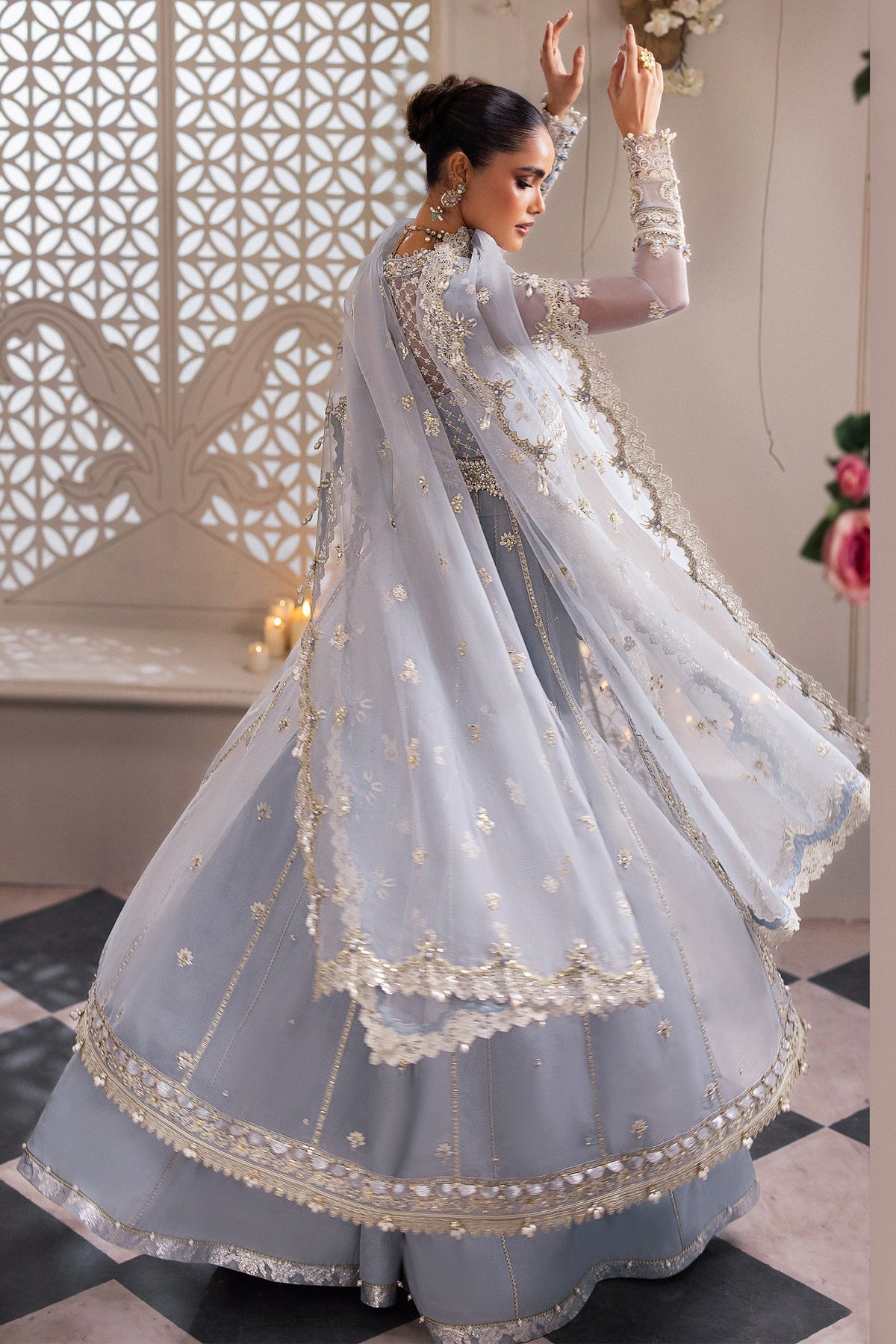 Zaha | Gossamer Formals 24 | SOFINA (ZC24-01) - Wedding Dress - Maria Faisal