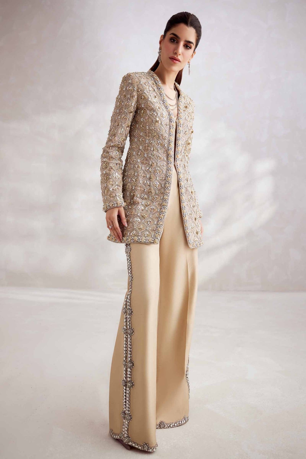 Elan | Wedding Formals | AURELIEN (EP-21212) - Formal Dress - available at Maria Faisal in UK and USA.