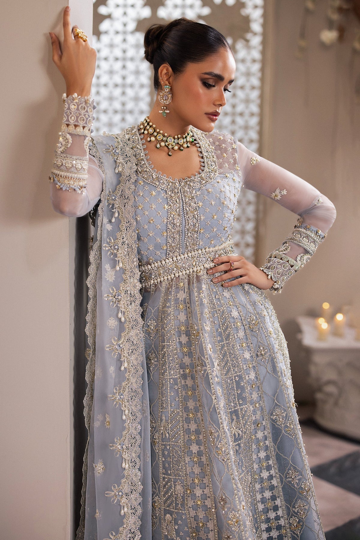 Zaha | Gossamer Formals 24 | SOFINA (ZC24-01) - Wedding Dress - Maria Faisal