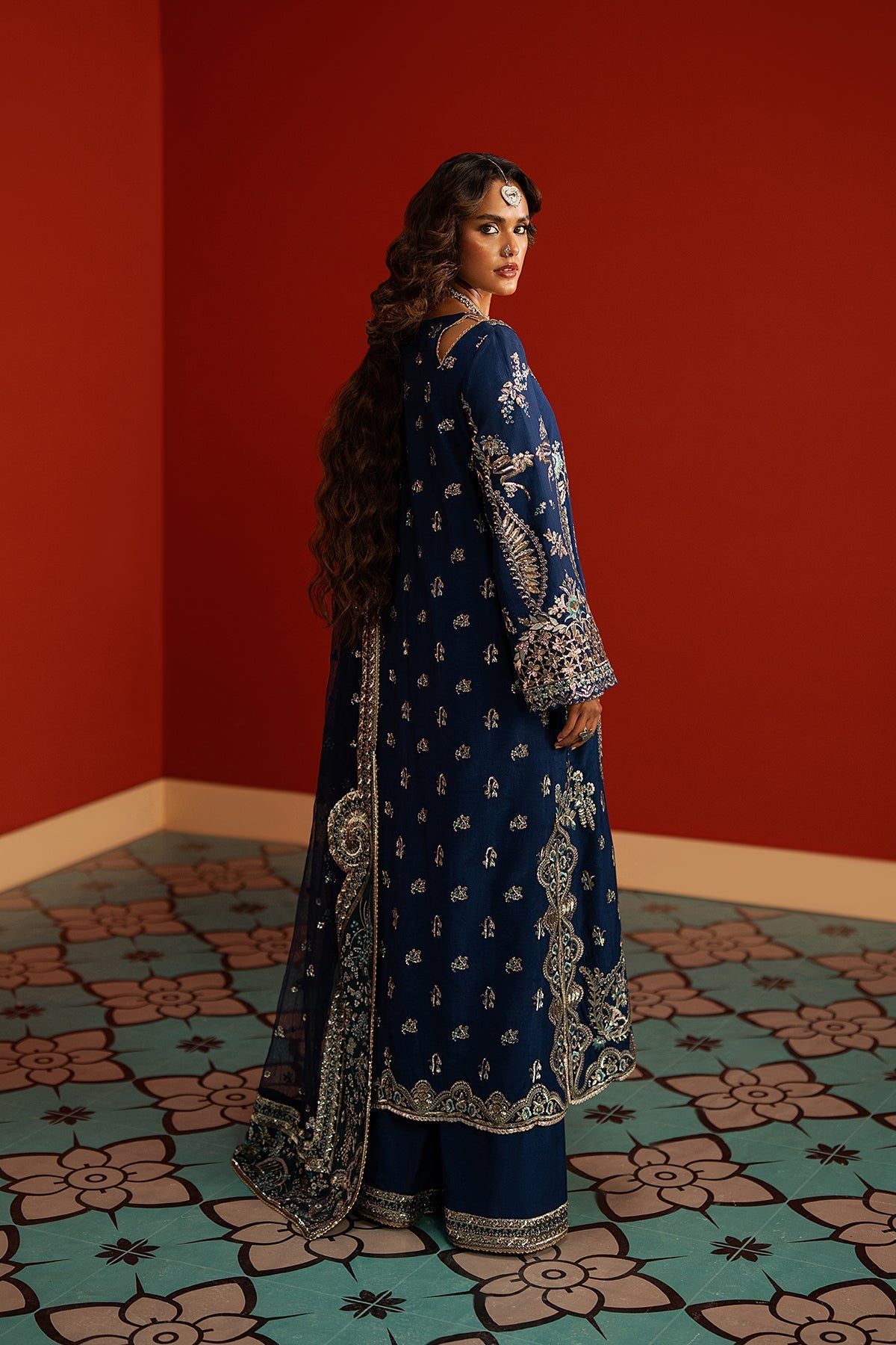 Mahreen – authentic Pakistani dress from the Divani Silk 25 collection for women in the UK