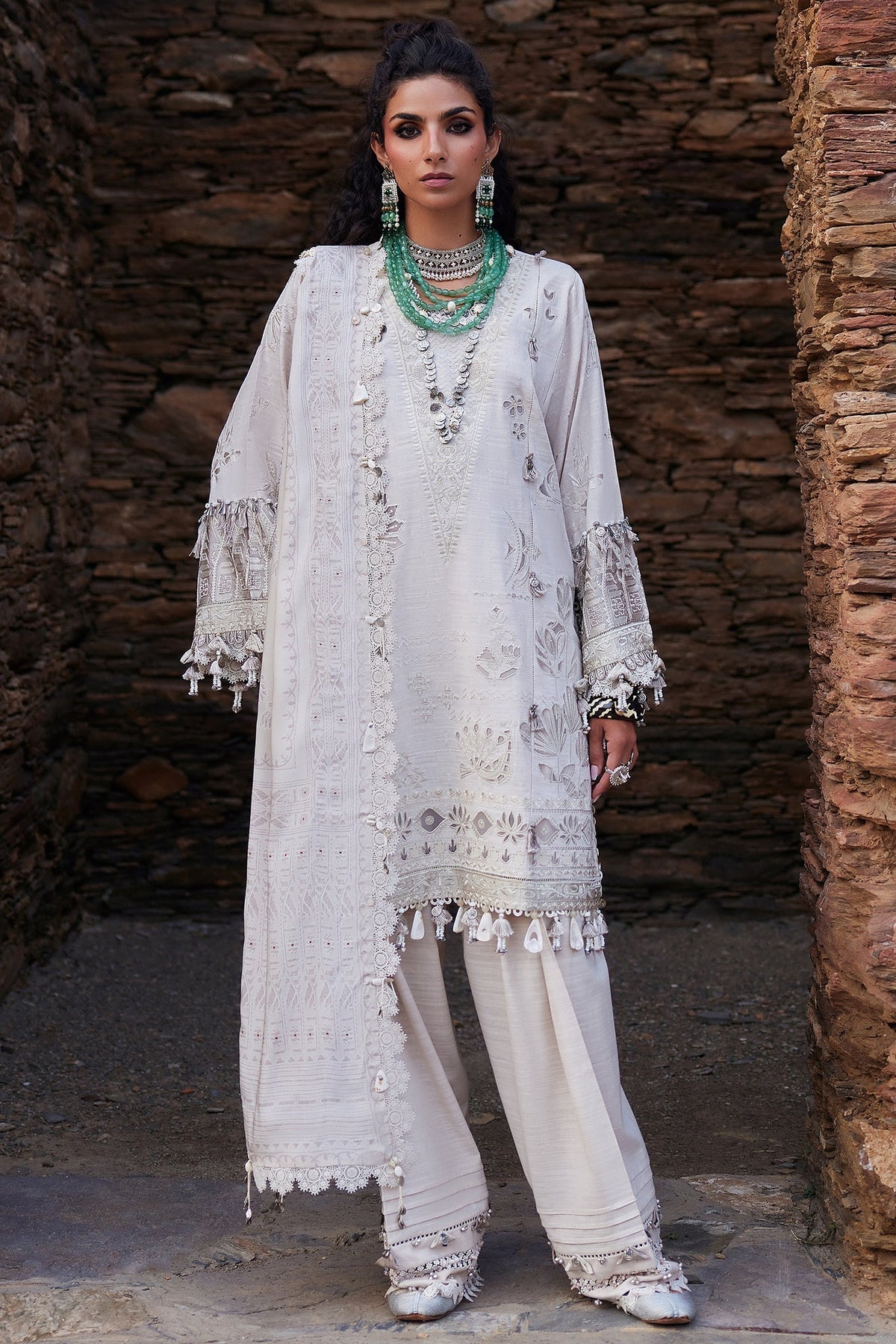Elan | Winter Collection 24 | THALINA (EW24-05) - Ladies Clothes - Maria Faisal