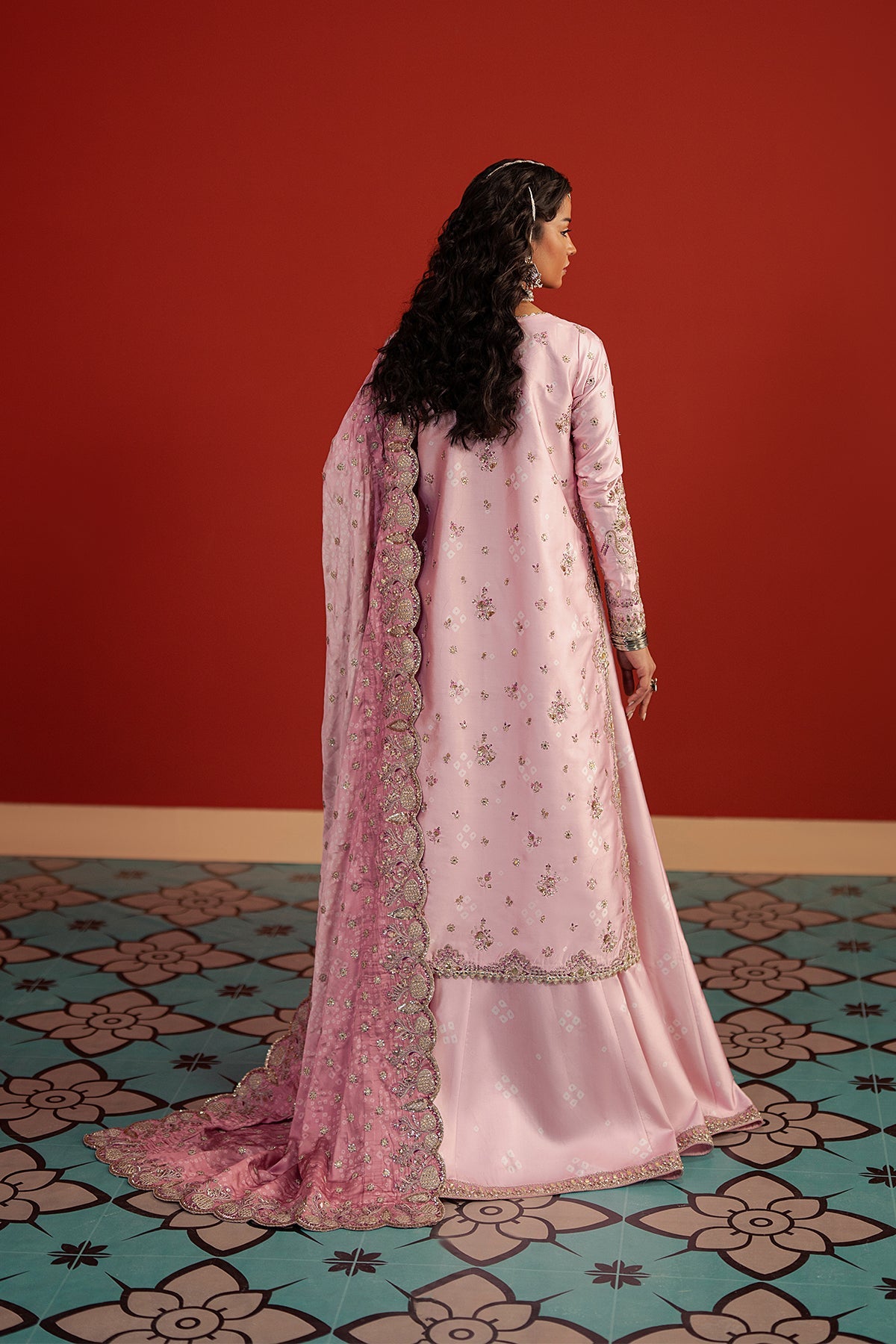 Sufiya – authentic Pakistani dress from the Divani Silk 25 collection for women in the UK