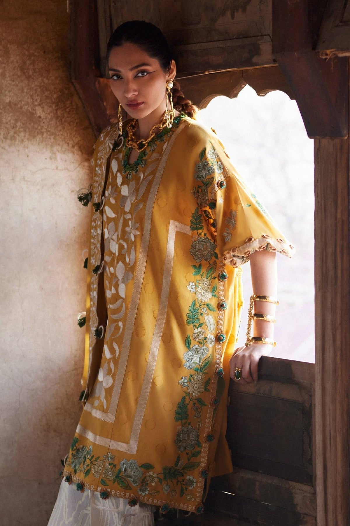 Elan | Luxury Lawn 25 | AURELIA (EL25-08 B) by Maria Faisal - Registered Vendor of : Elan - type : Ladies Clothes - 100% original wedding dresses