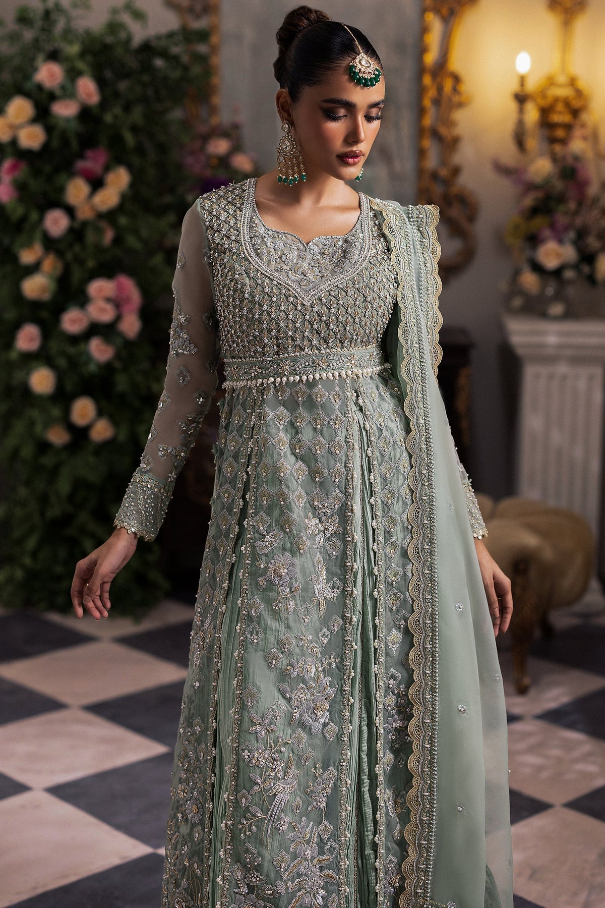 Zaha | Gossamer Formals 24 | SERAPHINA (ZC24-03) - Wedding Dress - Maria Faisal