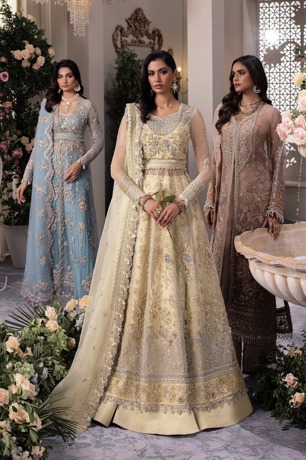Zaha | Gossamer Formals 24 | SOLƒƒ‚‰LIA (ZC24-08) - Wedding Dress - Maria Faisal