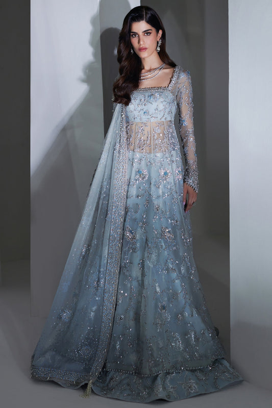 Elan | Luxury Wedding Wears | CRISTAL ETOILE (EP-20887) - Bridal Dress - available at Maria Faisal in UK and USA.