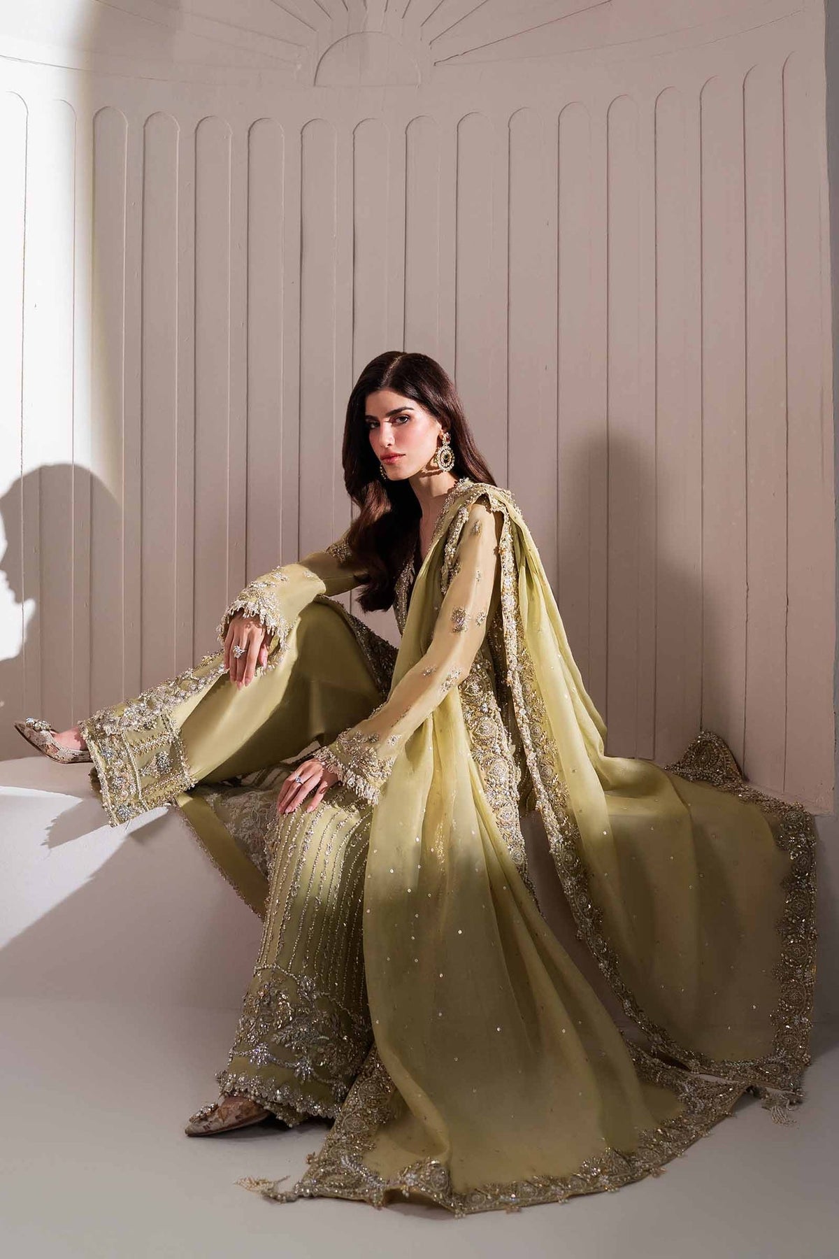 Elan | Wedding Formals | LEONORE (EP-21218) - Formal Dress - available at Maria Faisal in UK and USA.