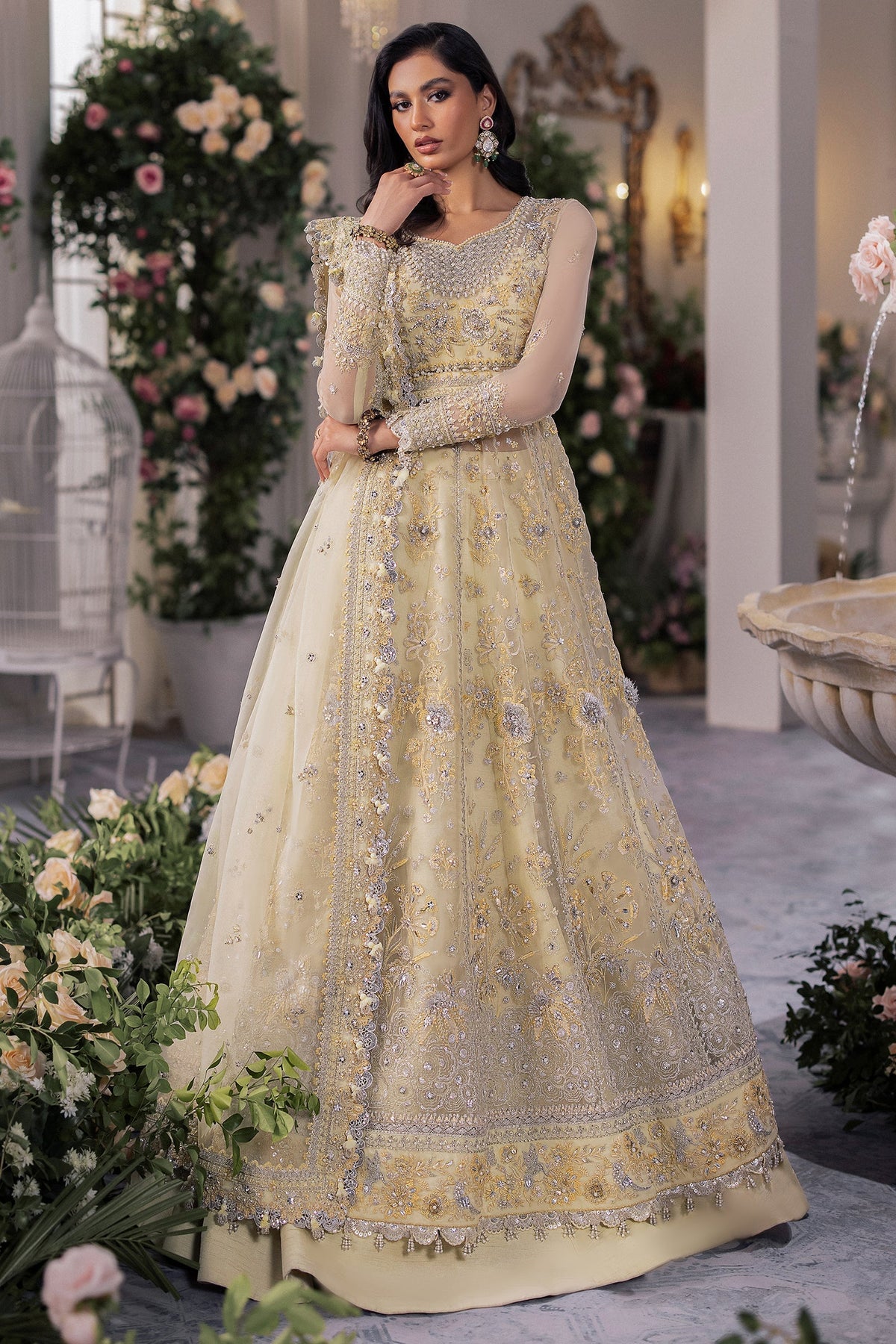 Zaha | Gossamer Formals 24 | SOLƒƒ‚‰LIA (ZC24-08) - Wedding Dress - Maria Faisal