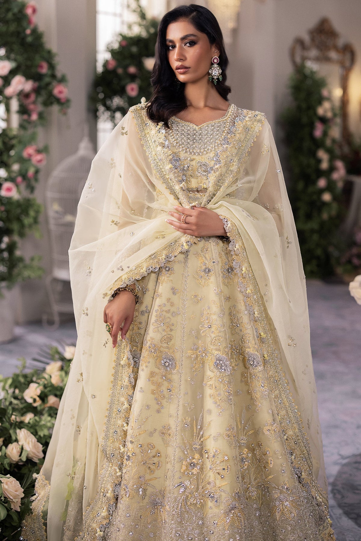 Zaha | Gossamer Formals 24 | SOLƒƒ‚‰LIA (ZC24-08) - Wedding Dress - Maria Faisal