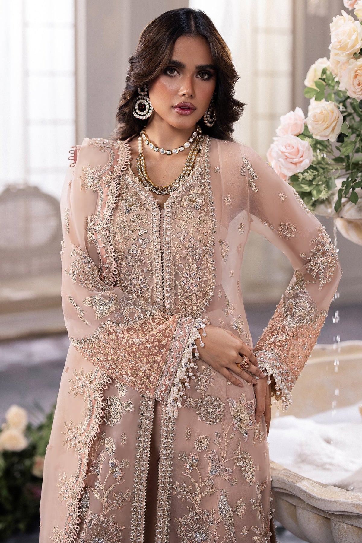 Zaha | Gossamer Formals 24 | ELYSIA (ZC24-05) - Wedding Dress - Maria Faisal